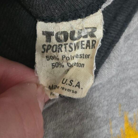 Vintage Ratt T-shirt 1984 Ratt N Roll Tour Single Stitch Medium Cut off Concert - Picture 3 of 5